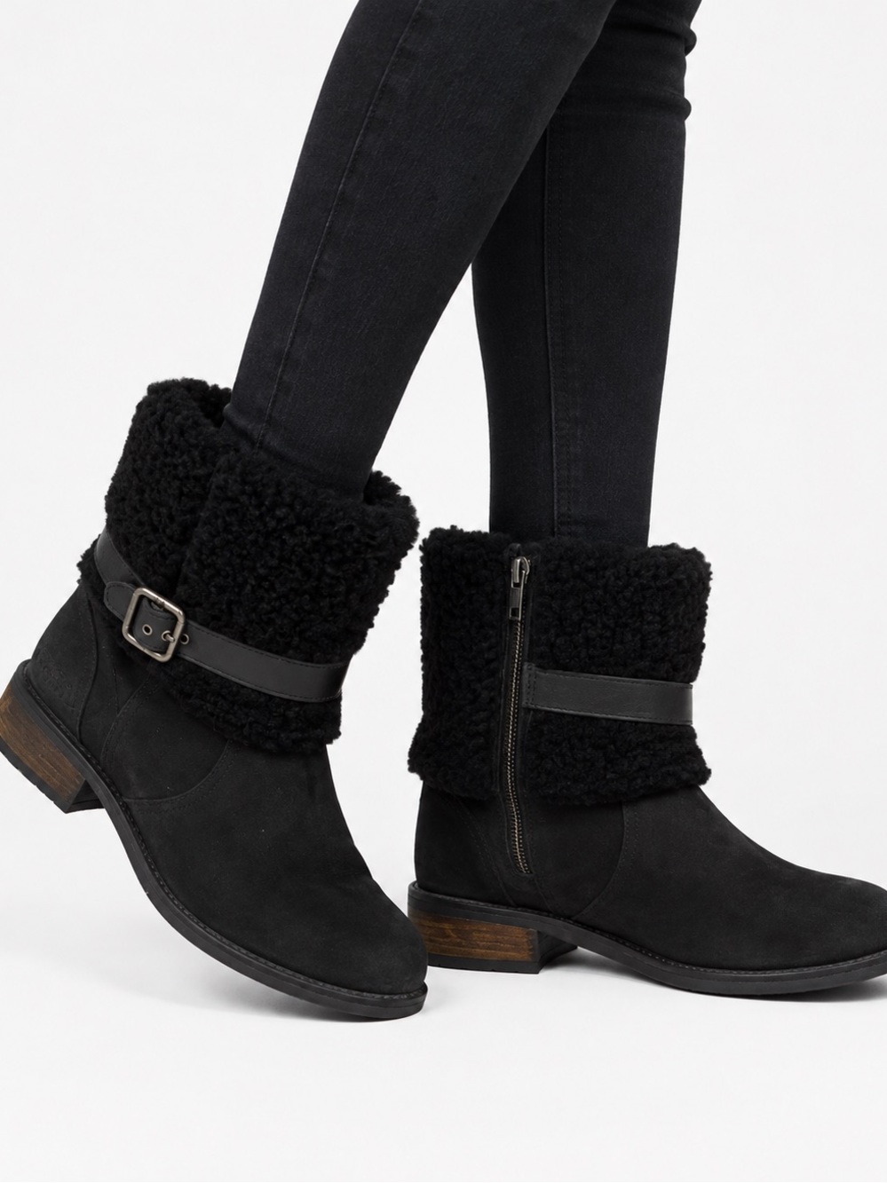 UGG Blayre II Shearling Cuff Boots Women’s Size 7